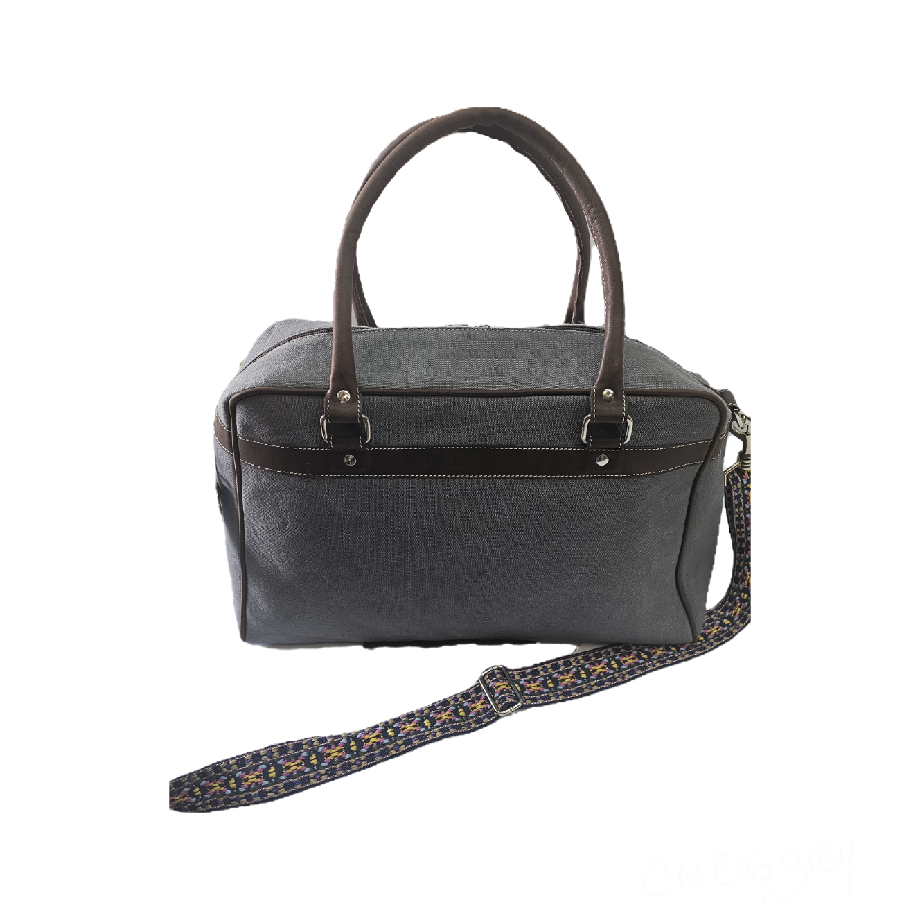 CN-06 Canvas Duffle bag Brown