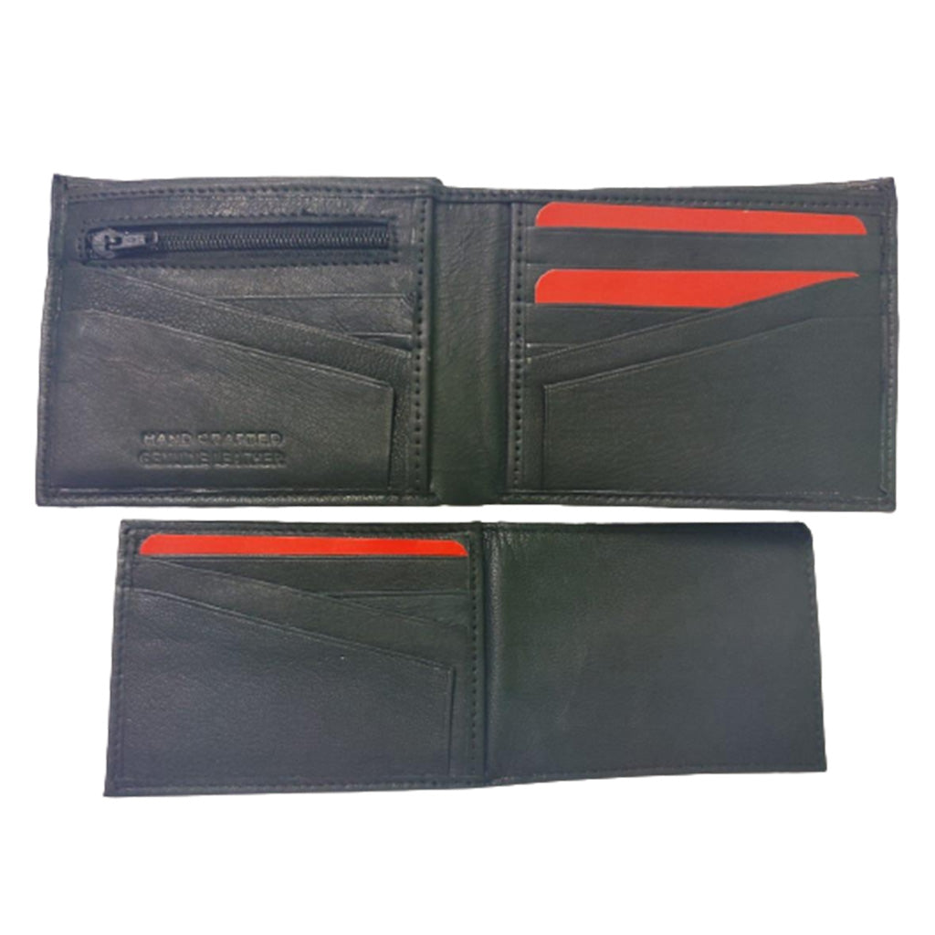 Leather Hipster Bi-Fold Wallet - 5592
