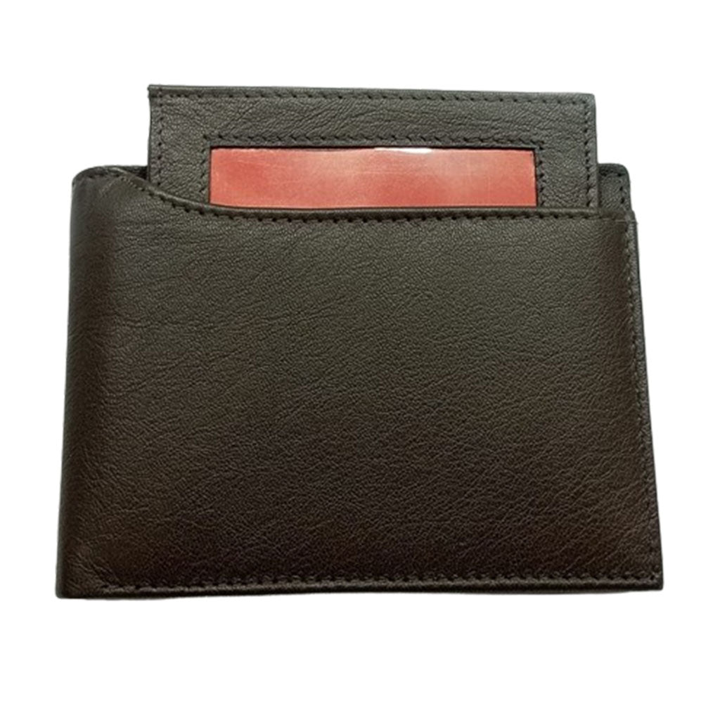 Leather Bi-Fold Wallet - 5635
