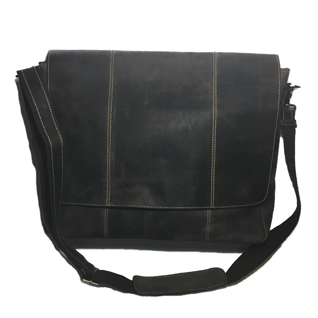 Vintage Leather Shoulder Bag - ZP02