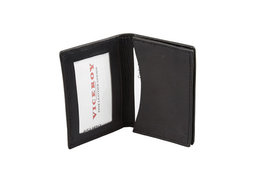 Leather Bi-Fold Wallet - VC142