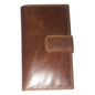 Tan Leather Long Bi-Fold Wallet - 1210