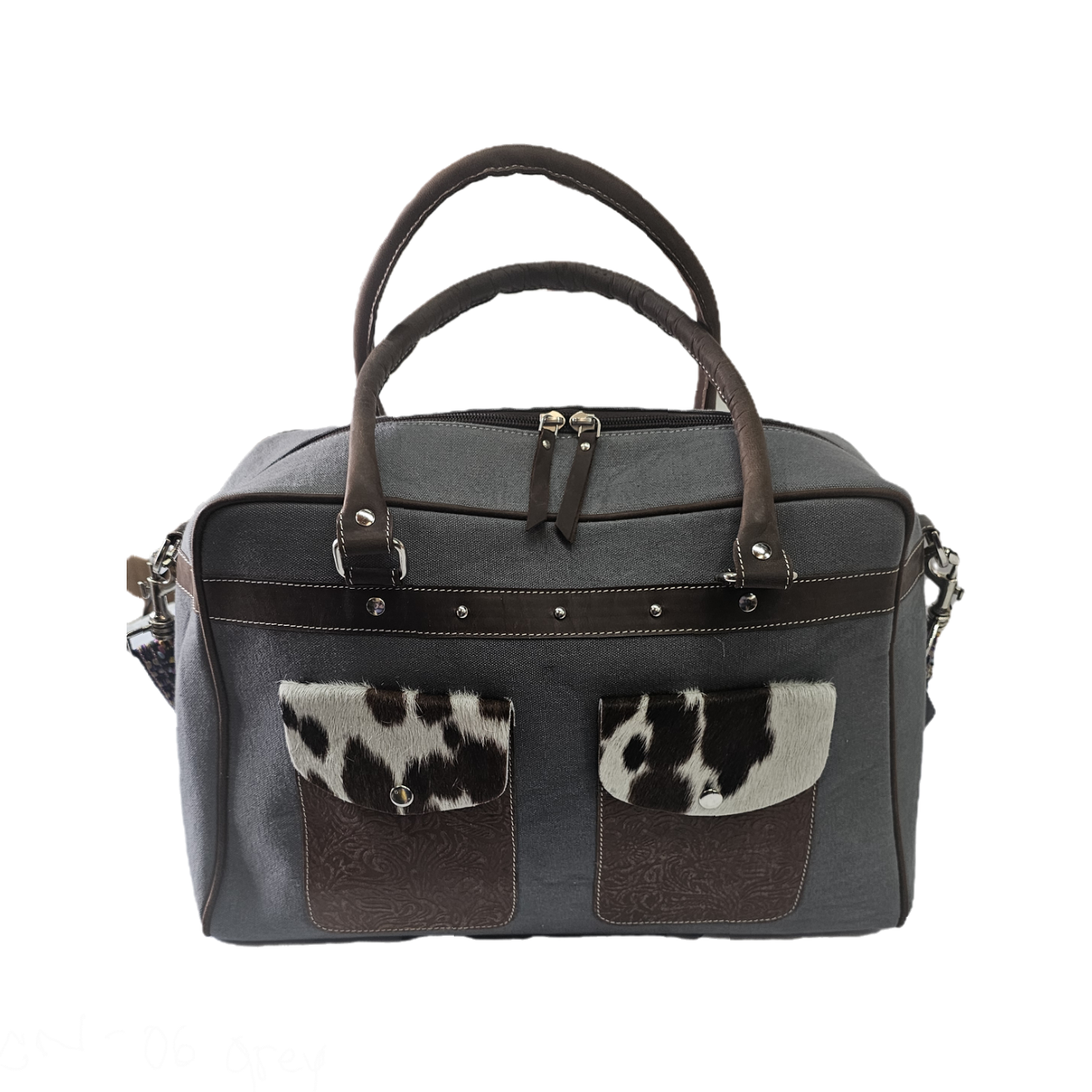 CN-06 Canvas Duffle bag Brown