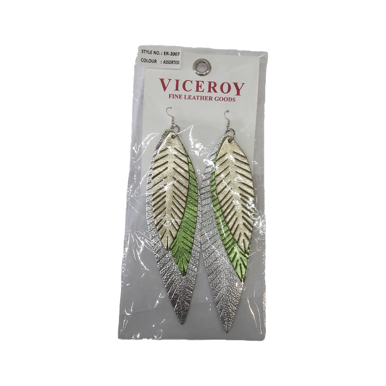 3pc large feather-like earrings ER-2007