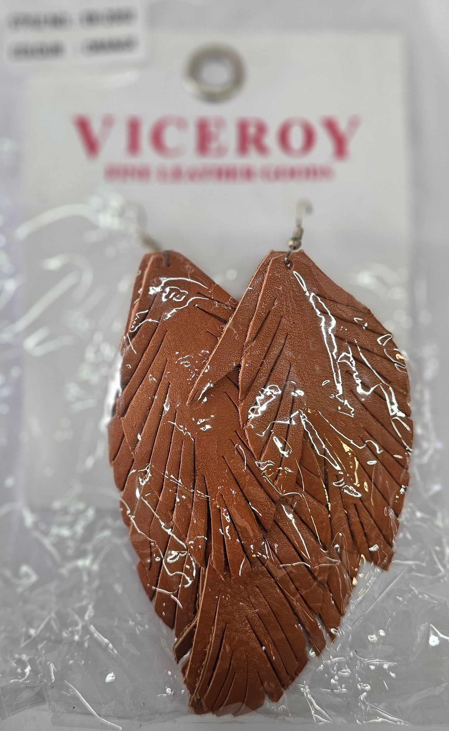 Large feather-like Earrings ER-2002