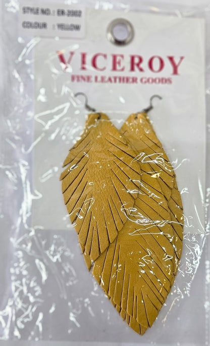 Large feather-like Earrings ER-2002