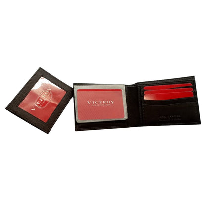 Leather Bi-Fold Wallet - 5635