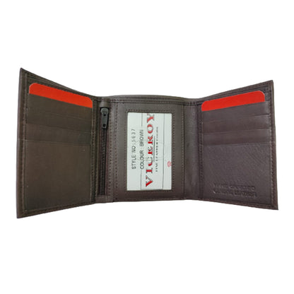 Leather Tri-Fold Wallet - 5637