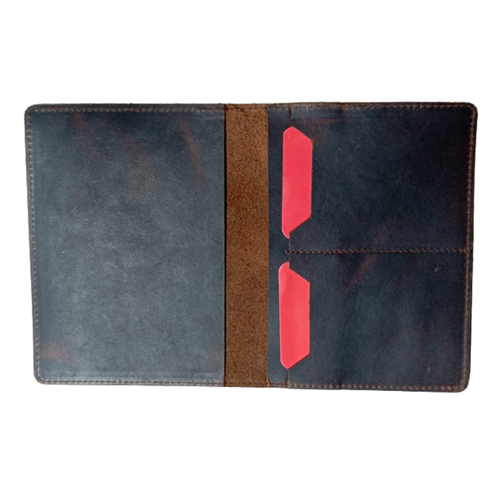 Leather Compact Wallet - 8343