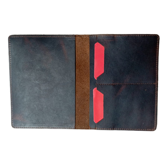 Leather Compact Wallet - 8343