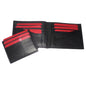 Leather Hipster Bi-Fold Wallet w/ Removable Card Slots - 897