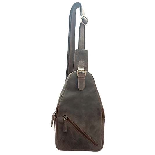 Leather Sling Bag - 9123
