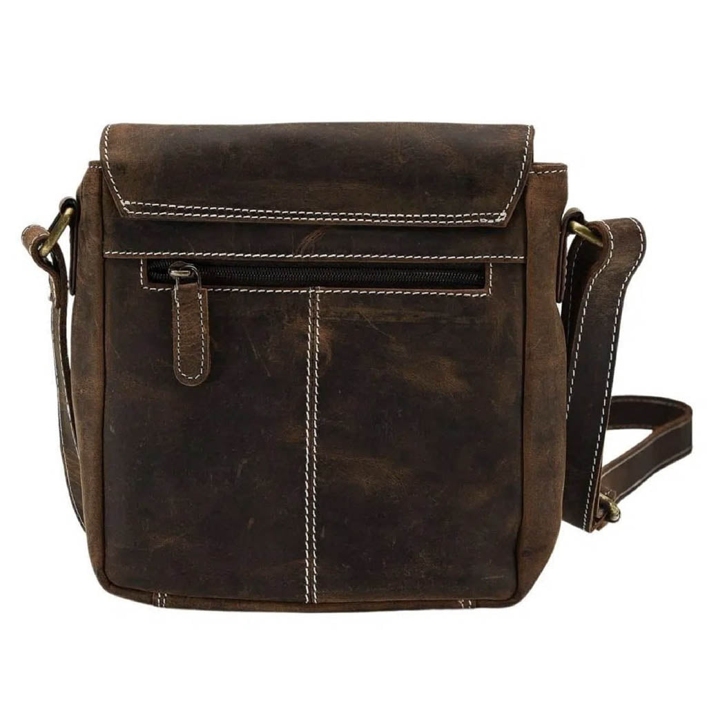 Hunter Leather Messenger Bag - CC14