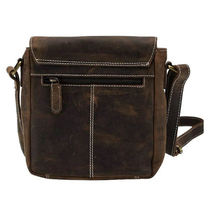 Hunter Leather Messenger Bag - CC14