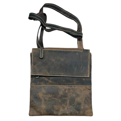 Hunter Leather Messenger Bag - CC16