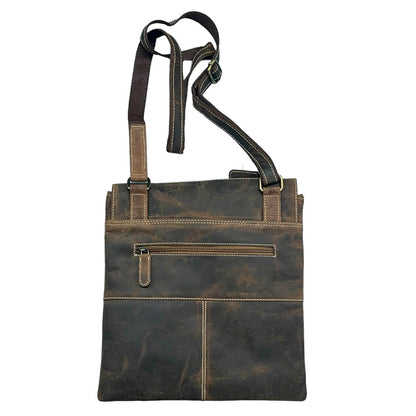 Hunter Leather Messenger Bag - CC16