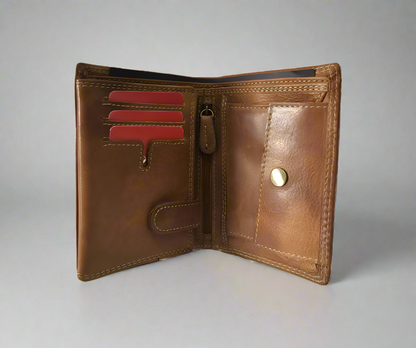 Large Bald Eagle Wallet 103/NC Tan