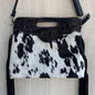 Tooled Leather Messenger Bag - TL01
