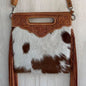 Tooled Leather Sling Bag - TL02