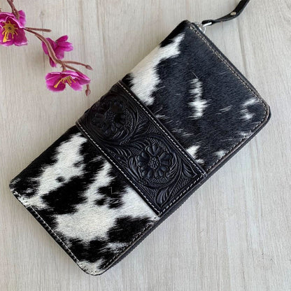 Tooled Leather Wallet - TL04