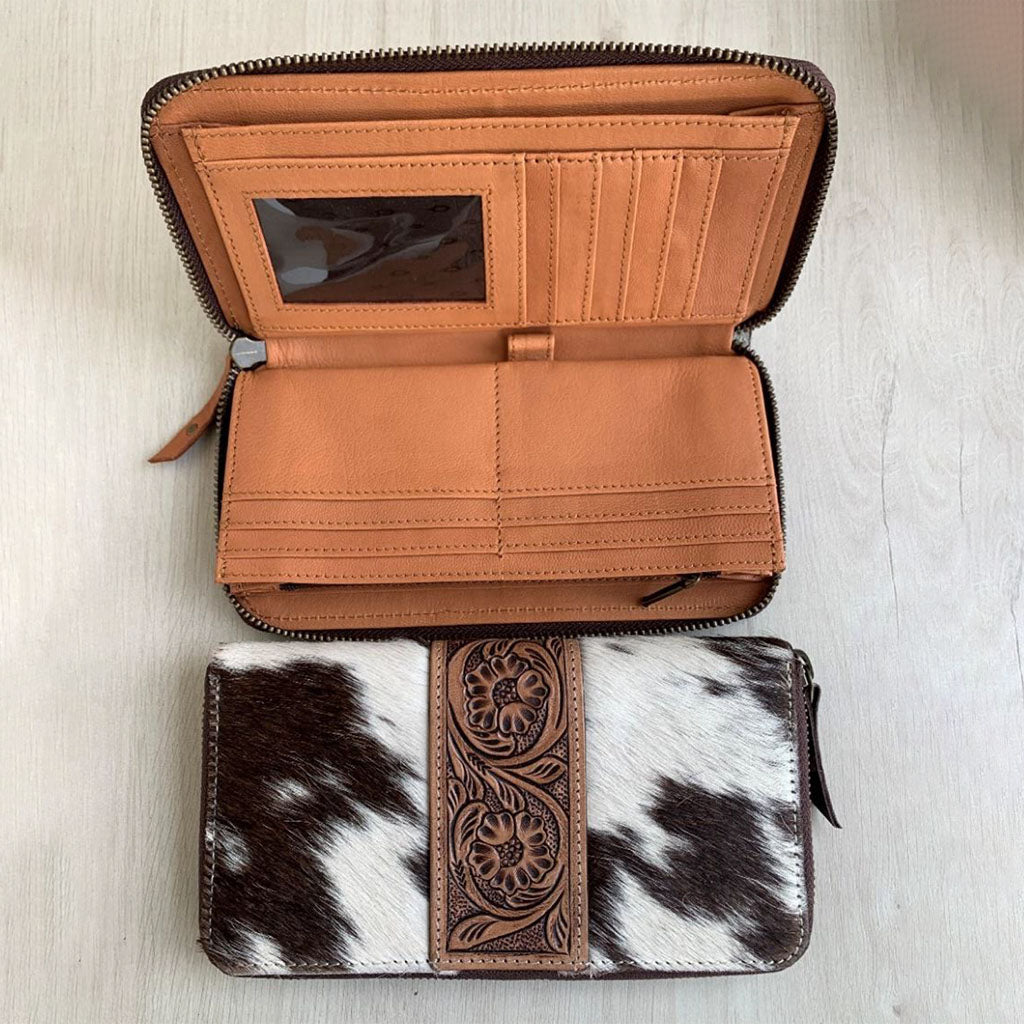 Tooled Leather Wallet - TL04