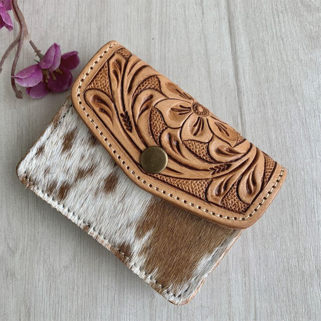 Tooled Leather Coin Purse - TL07 – Viceroy Leather