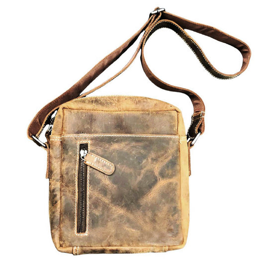 Hunter Leather Shoulder Bag - VL108