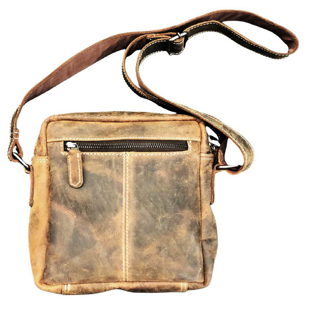 Hunter Leather Shoulder Bag - VL108