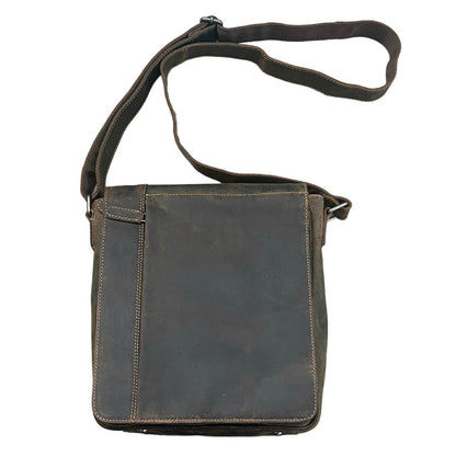 Hunter Leather Messenger Bag - VL124