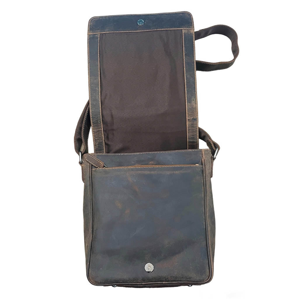 Hunter Leather Messenger Bag - VL124