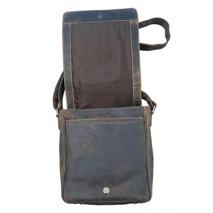 Hunter Leather Messenger Bag - VL124