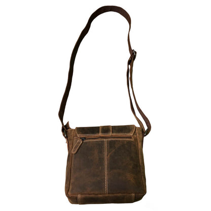 Hunter Leather Shoulder Bag - VL152