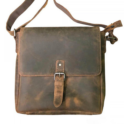 Hunter Leather Messenger Bag - VL173