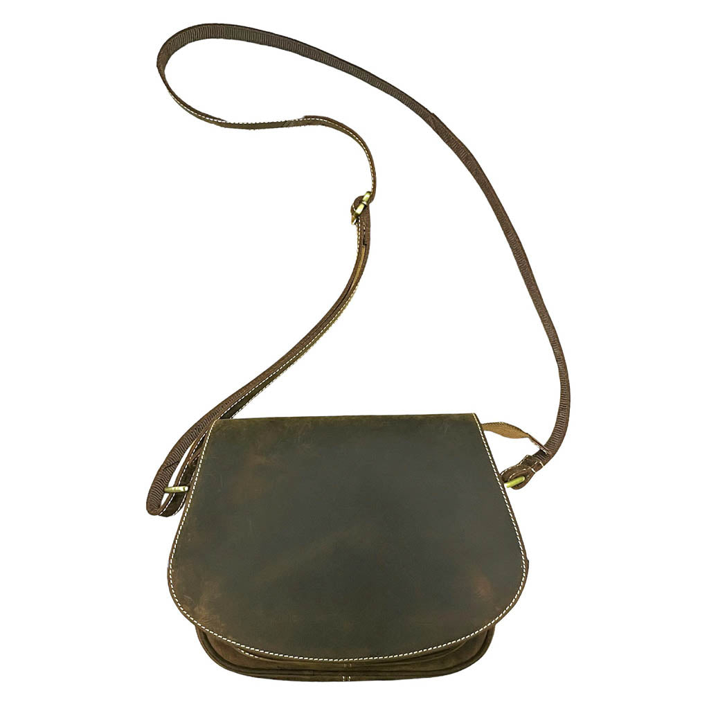 Hunter Leather Shoulder Bag - VL205