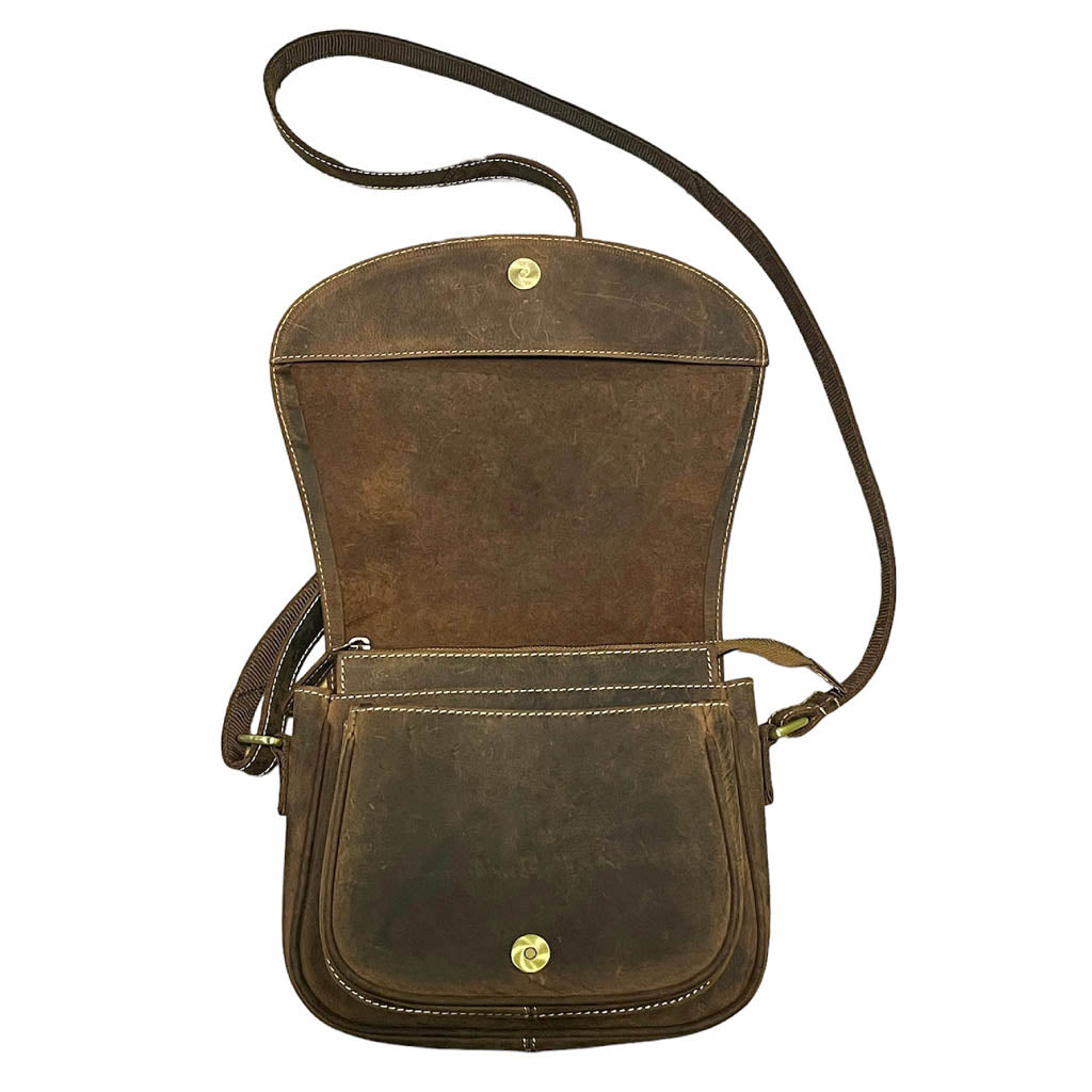Hunter Leather Shoulder Bag - VL205