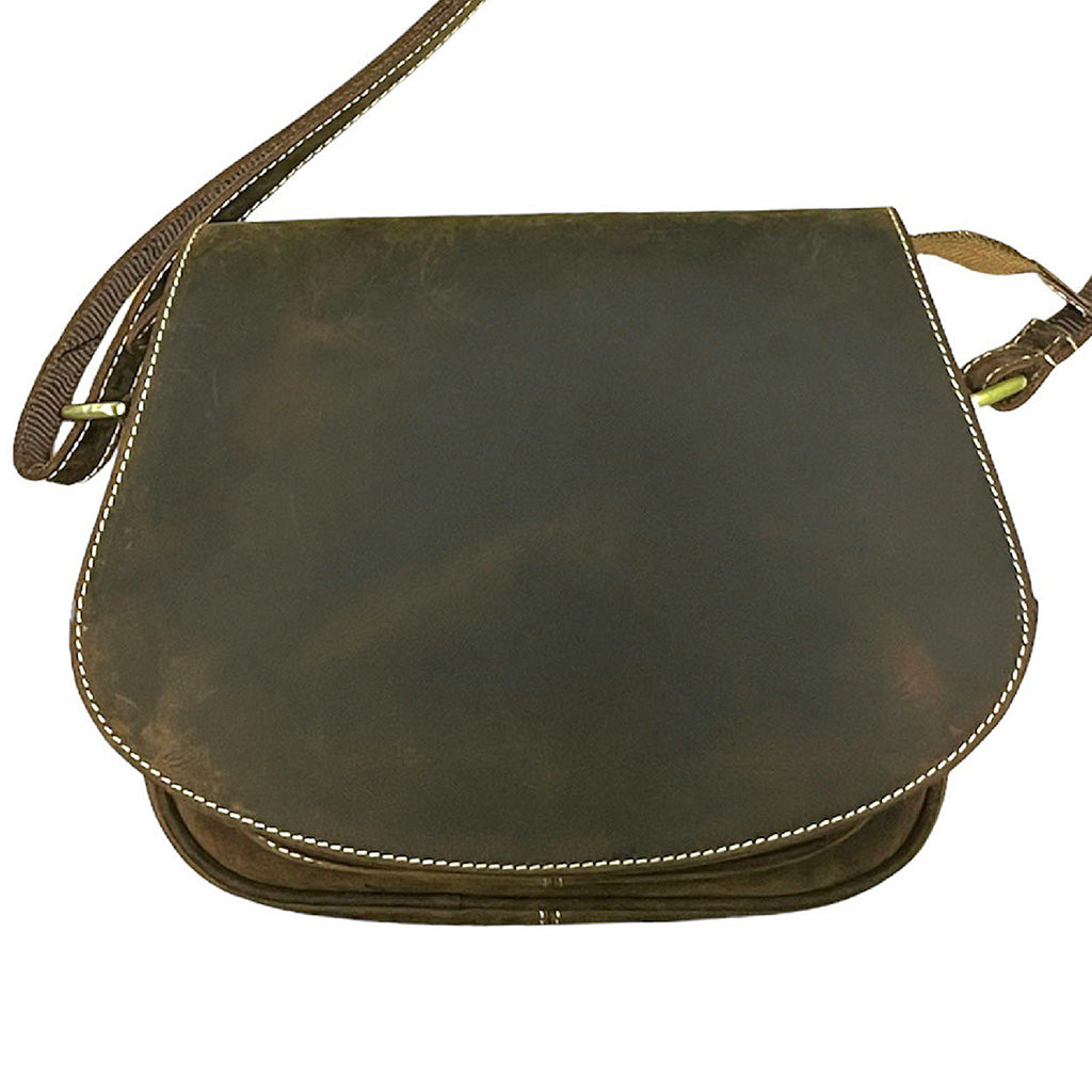 Hunter Leather Shoulder Bag - VL205