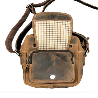 Hunter Leather Shoulder Bag - VL211
