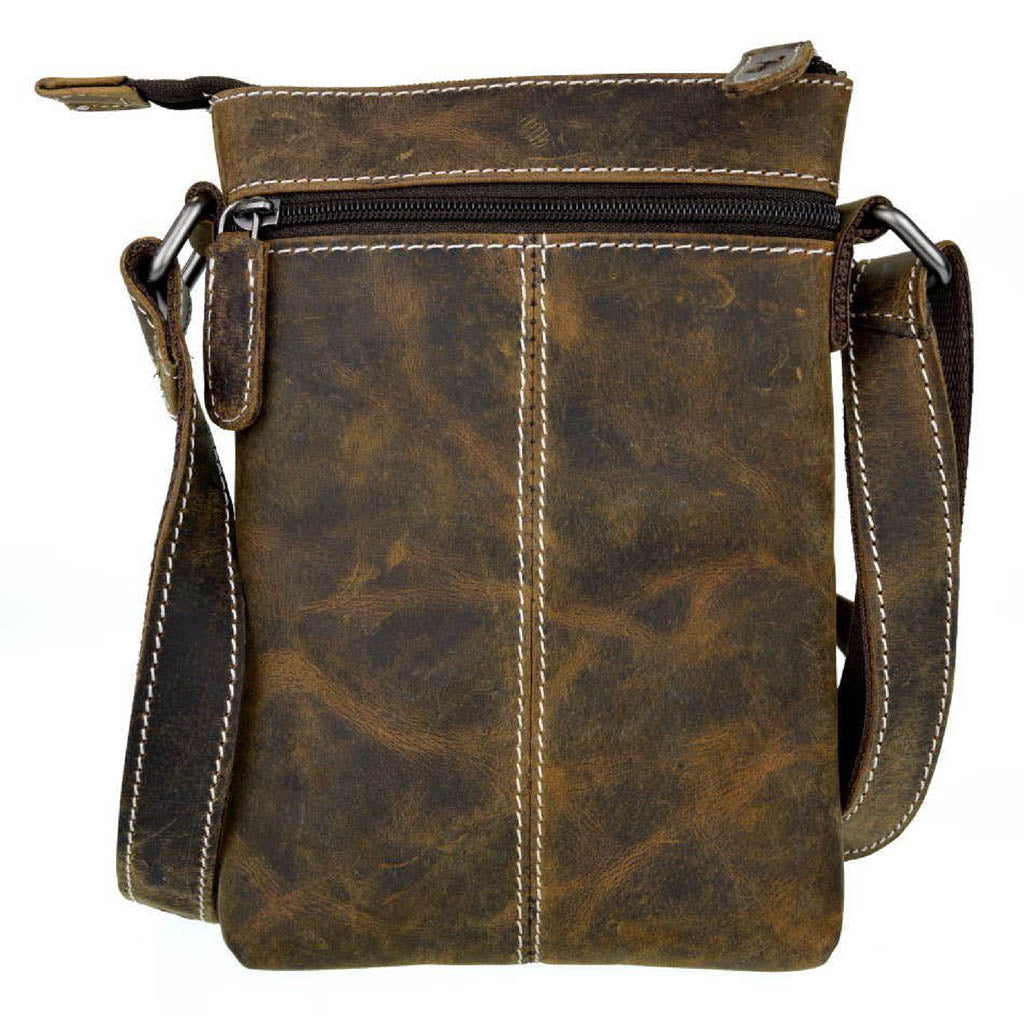 Hunter Leather Shoulder Bag - VL220