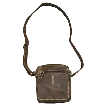 Hunter Leather Shoulder Bag - VL254
