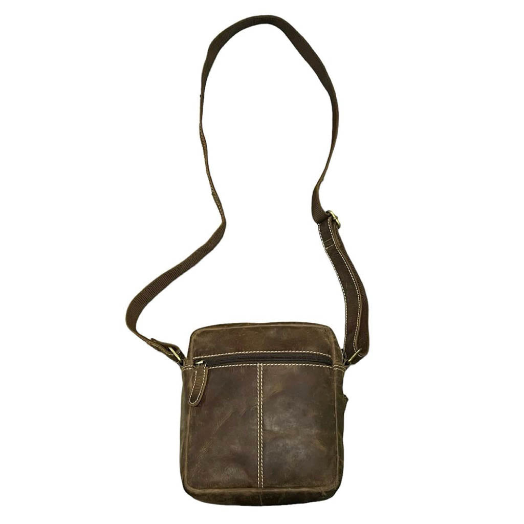 Hunter Leather Shoulder Bag - VL254