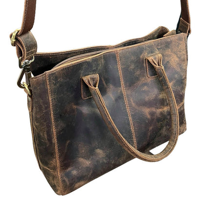 Hunter Leather Shoulder Bag - VL292
