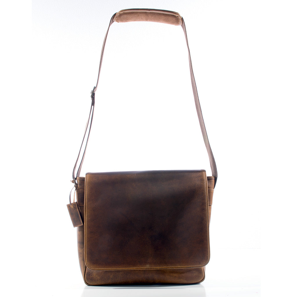 Vintage Leather Shoulder Bag - ZP02