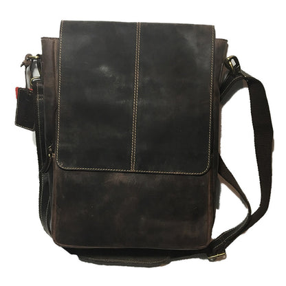 Vintage Leather Shoulder Bag - ZP03