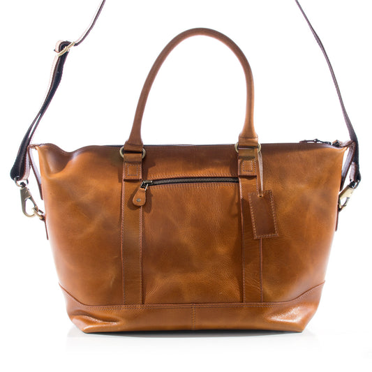 Vintage Leather Convertible Bag - ZP06