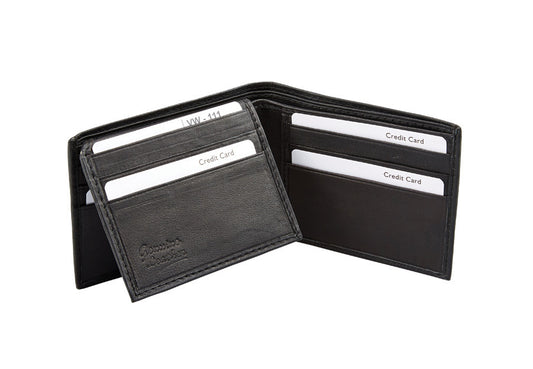 Leather Hipster Bi-Fold Wallet - 111