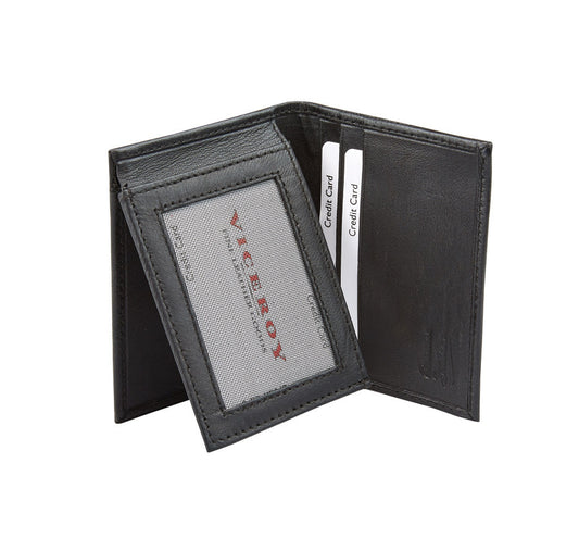 Leather Wallet w/ ID Flap - 2101