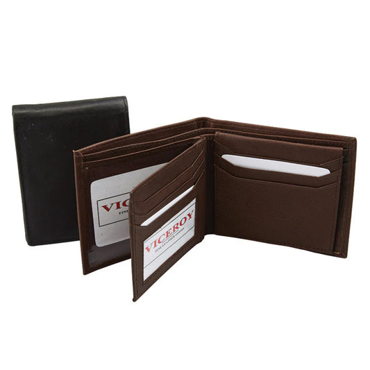 Leather Bi-Fold Wallet - 5403