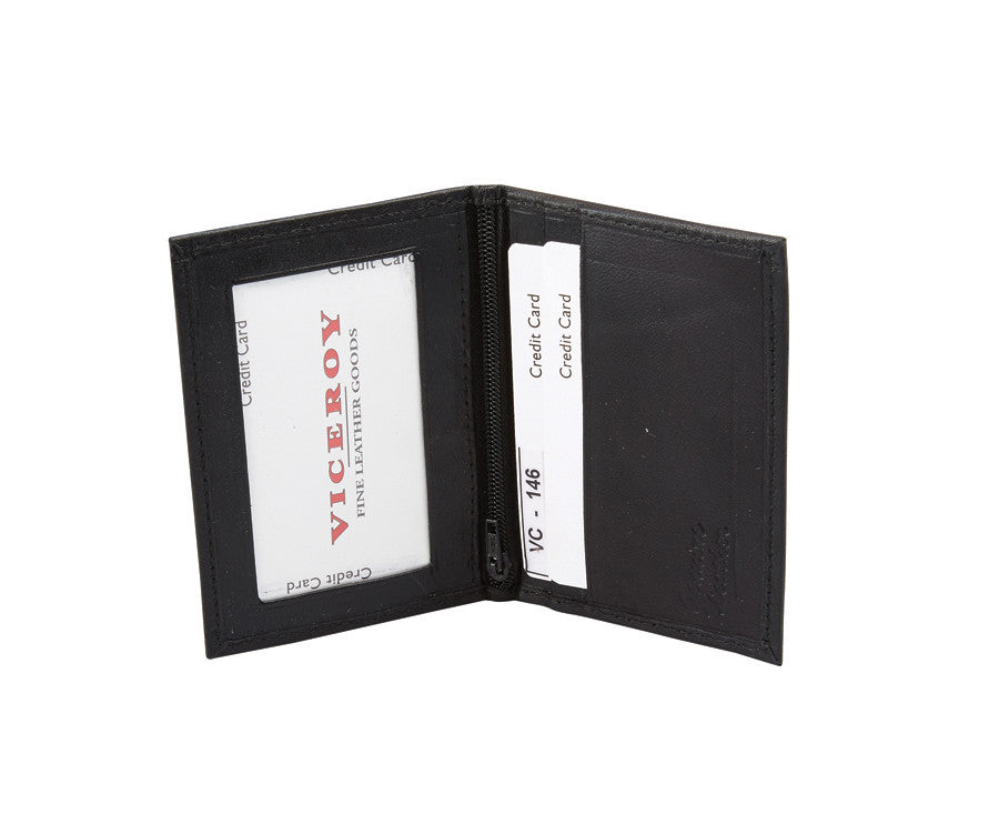 Leather Bi-Fold Wallet - VC146