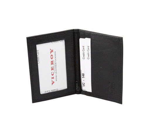 Leather Bi-Fold Wallet - VC146