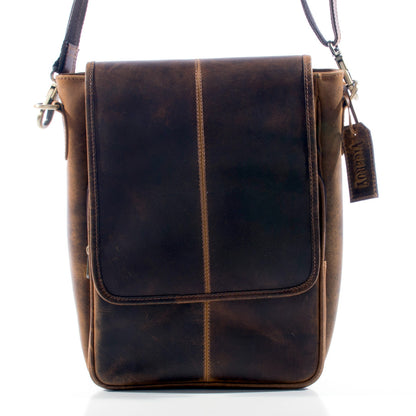 Vintage Leather Shoulder Bag - ZP03